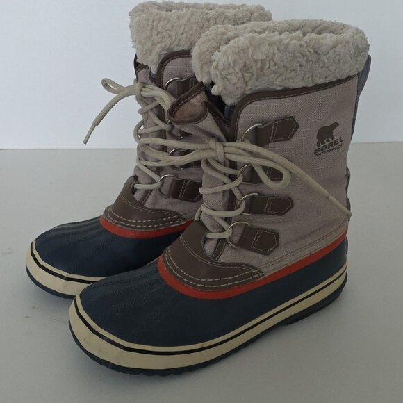 SOREL | Winter Carnival Oxford Tan Snow Boots Sz 6 - Picture 2 of 6